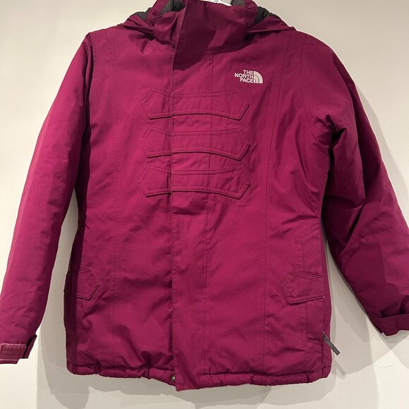 The North Face Insulated Winter Ski Jacket Girls Medium (10/12) Purple - Picture 1 of 10